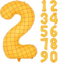 40 In Matte Yellow Number 2 Balloons Helium Foil Mylar Balloon Digital 2 | The by Exquisitehighqualitypartydecorationstomeetyoureveryneed%EF%BC%81