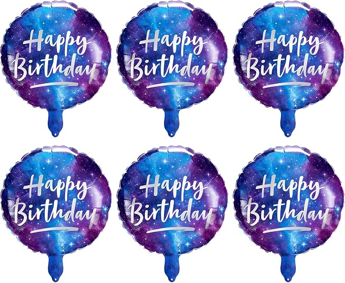 Happy Birthday Foil Balloon Set by Cemkhly