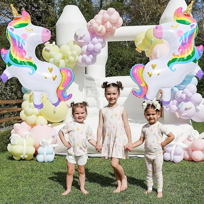 41'' Large Unicorn Birthday Decoration Balloons - Image 5