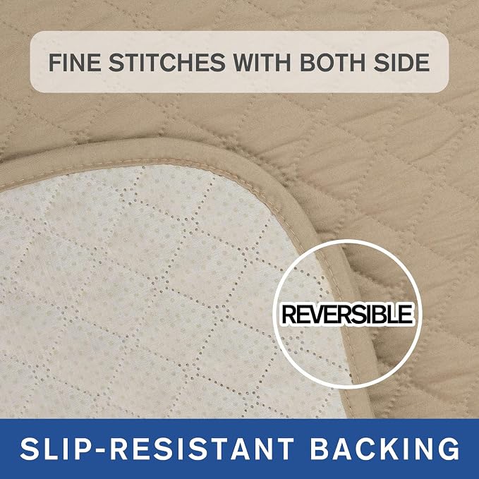 XINEAGE Water Resistant Recliner Cover, Nonslip Recliner Chair Covers - Image 4