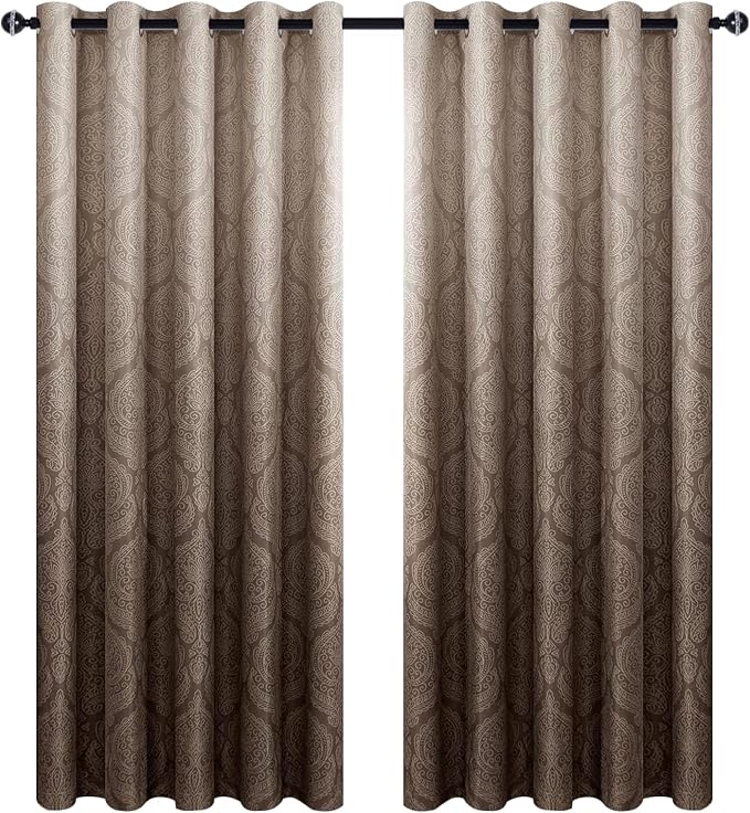 DWCN Brown Curtains for Bedroom - Image 8