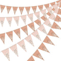 Boao 5 Pack Western Cowboy Party Decorations Bandana Pennant Banner Wild West by Boao