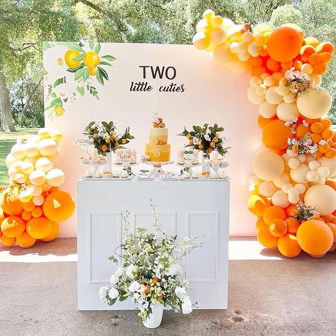 Orange Balloons 12 inch, Birthday Party Decorations - Image 3