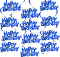 BEISHIDA 12 Pcs Happy Birthday Hanging Swirl Decorations by Beishida