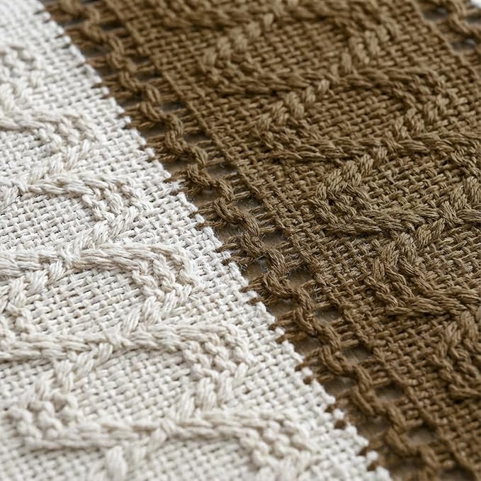 Artoid Mode Coffee Farmhouse Rustic Table Runner 12x48 Inch | Seasonal Holiday - Image 6