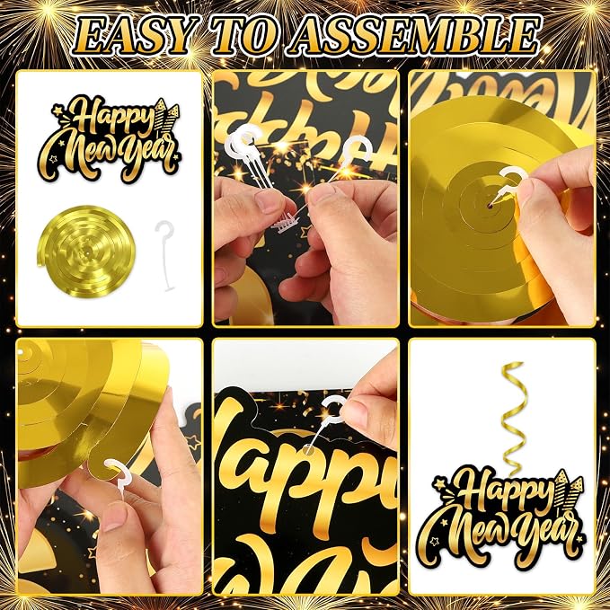 2026 New Year Decorations, Happy New Year Banner - Image 2