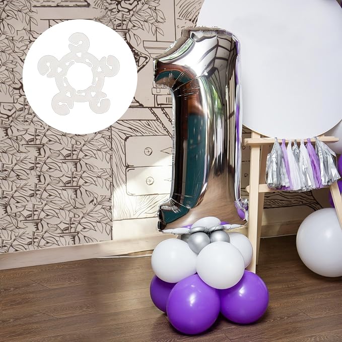 Efavormart 100-Piece Flower Balloon Clip Connectors - Image 2