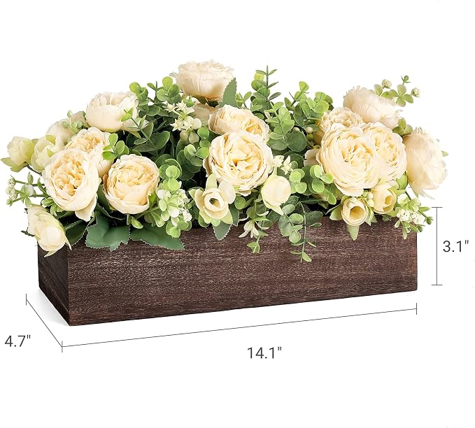 Dahey Artificial Flowers Farmhouse Centerpieces - Image 6