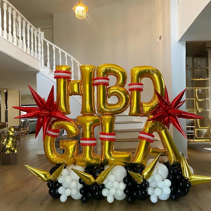 40 Inch Foil Letter Balloon, Giant Alphabet G Customize Balloon, Large Self - Image 3