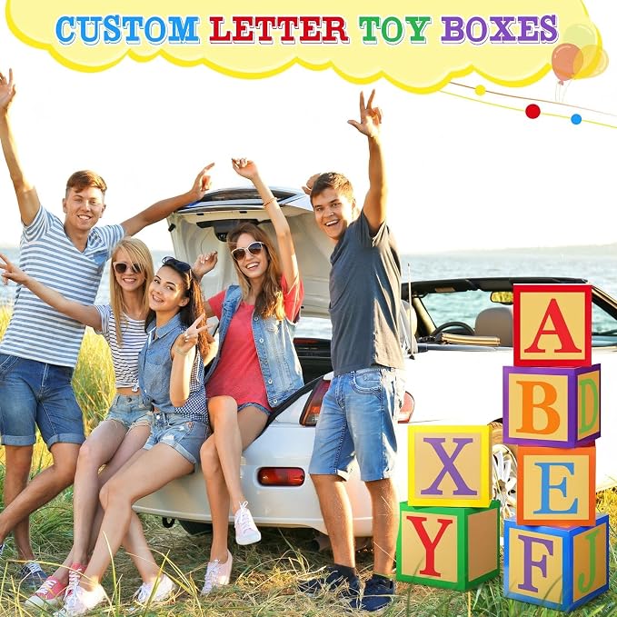 ReliThick 6 Pcs Custom Letter Toy Inspire Party Boxes - Image 7