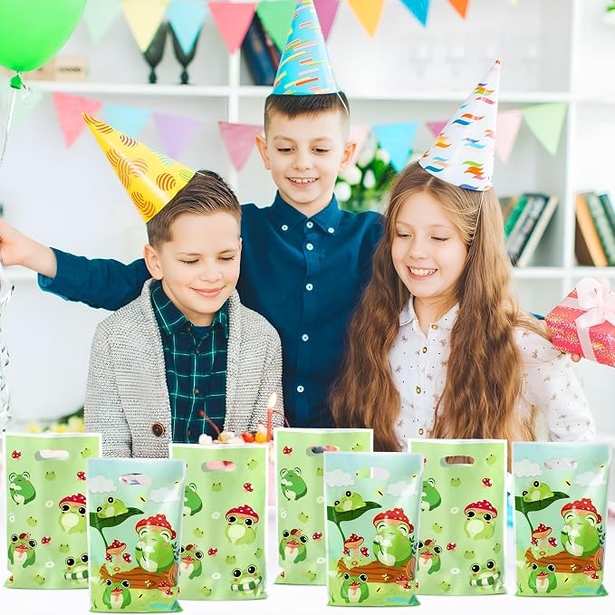 ANGOLIO Frog Party Favor Bags - Image 6