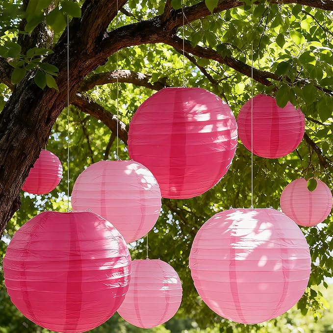20Pcs Paper Lanterns Decorative - Image 2