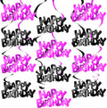 BEISHIDA 12 Pcs Happy Birthday Hanging Swirl Decorations, Halloween Birthday by Beishida
