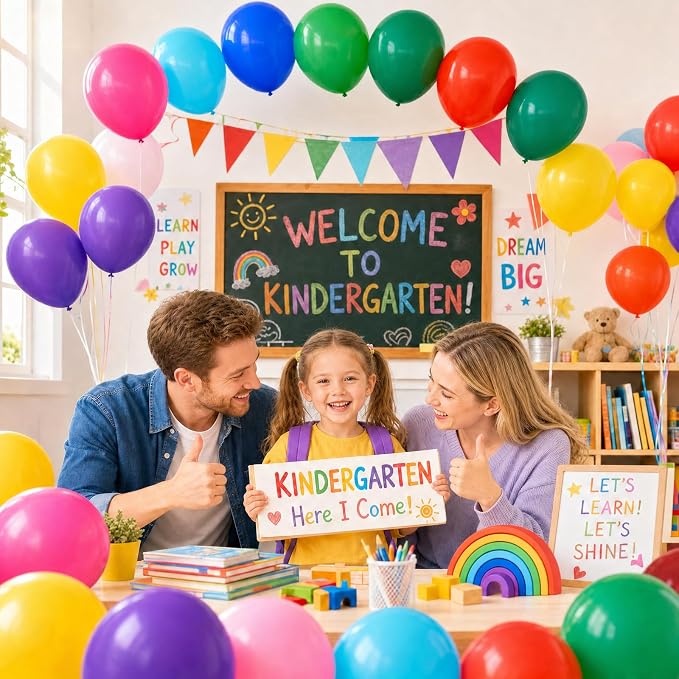 Tamodan 100 PCS Balloons, 12 Inch Balloons Assorted Colors - Image 3