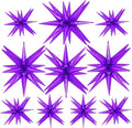 10 Pcs Star Balloons Explosion Balloons Foil Cone Balloon Magic by TOTAFAM