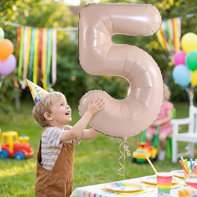 YPSelected 32 Inch Large Foil Helium Number Balloon Birthday Wedding Party 0-9 - Image 2