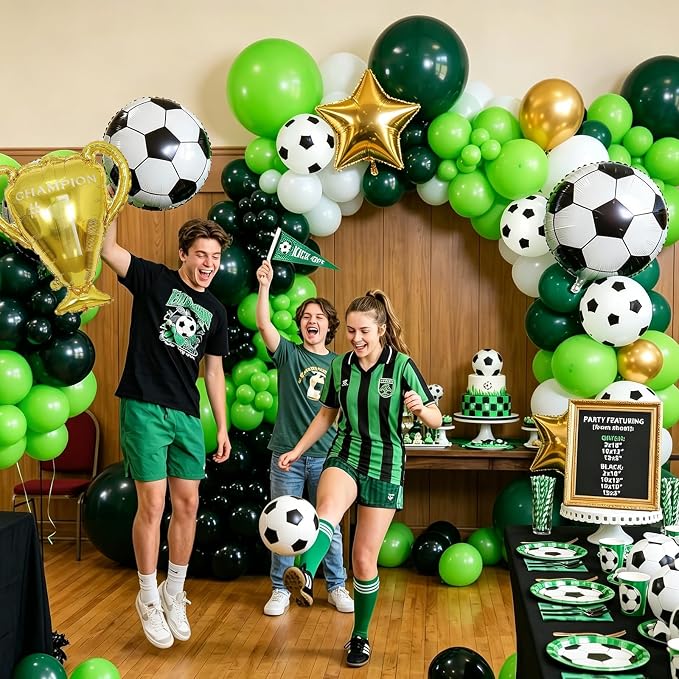Soccer Balloon Garland Arch Kit - Image 5