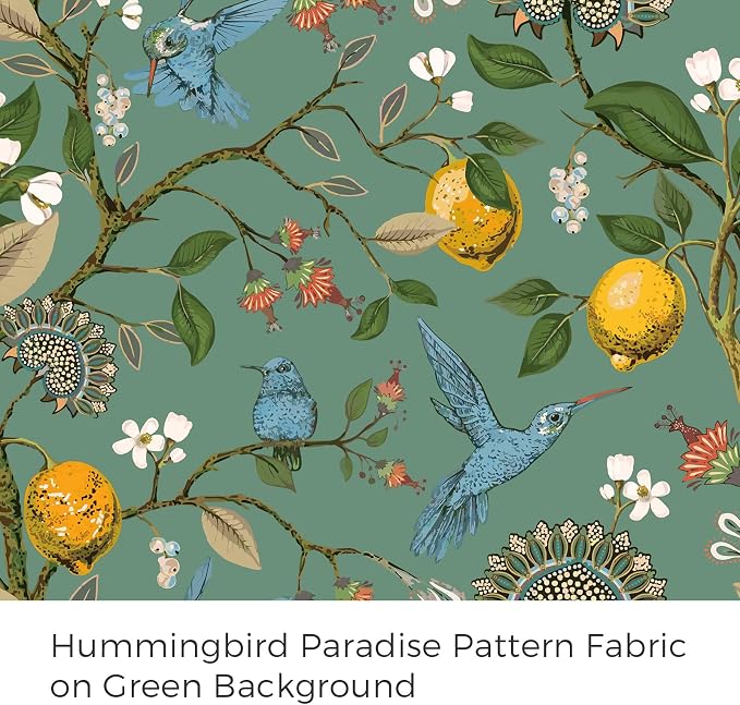 Topfinel Sage Green Small Kitchen Curtains 36 Inch Watercolor Botanical Floral - Image 2