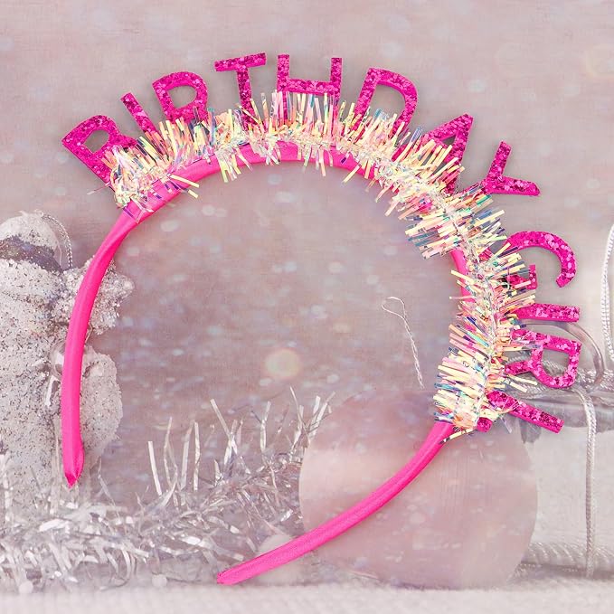 CIEHER Birthday Girl Headband Birthday Crown - Image 7