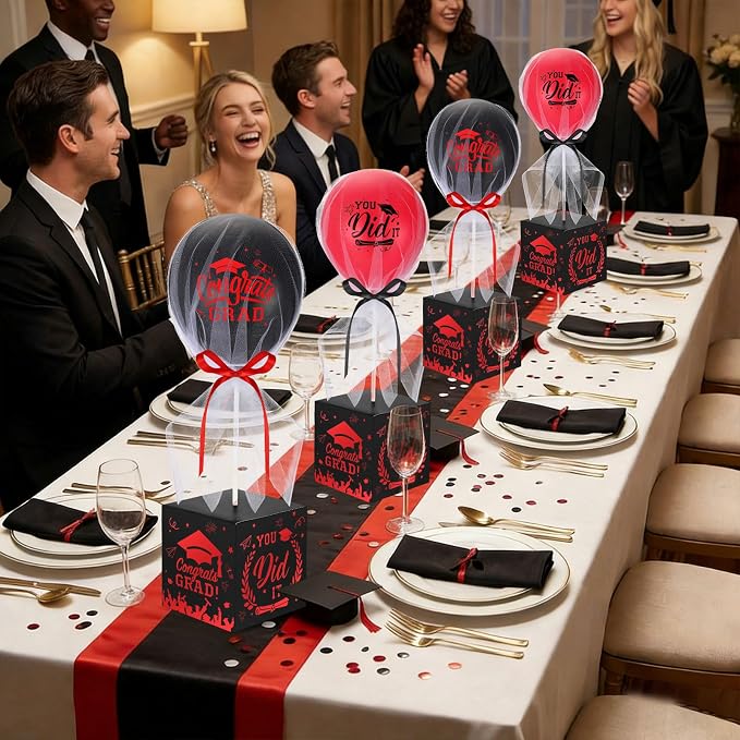 Seenelling 4 Sets Graduation Centerpieces - Image 4
