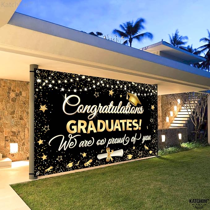 Graduation Decorations 2026 | XtraLarge Congrats Grad Banner - Image 7