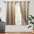 DWCN Taupe Blackout Curtains for Bedroom 54 Inch Long by DWCN
