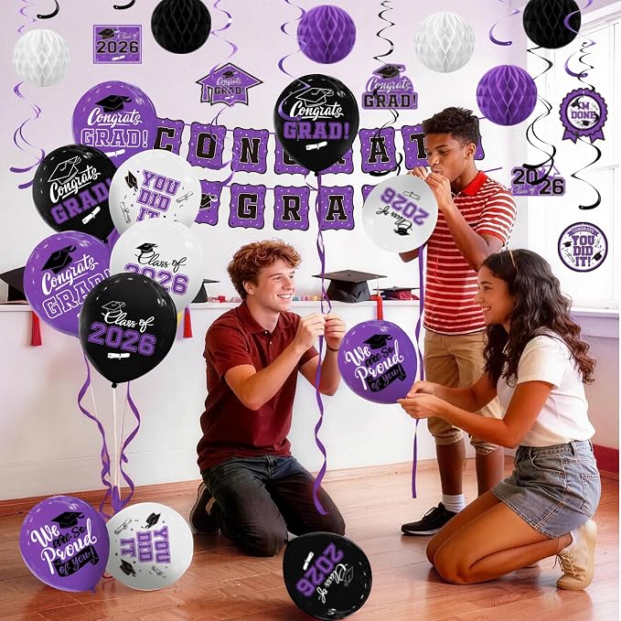 2026 Graduation Party Supplies Kit - Image 8