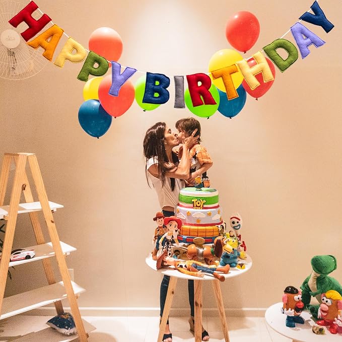 Pre-Strung Happy Birthday Banner - Image 4