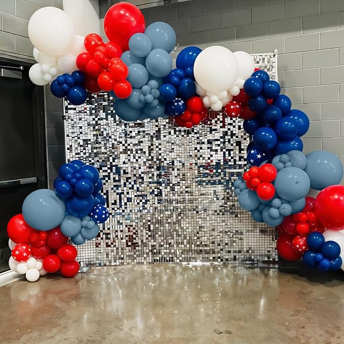 Red White and Blue Balloons, Memorial Day Patriotic 250th Anniversary USA - Image 5