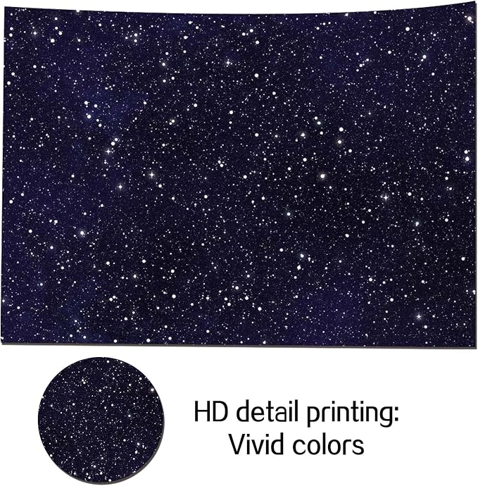 9X6FT Night Sky Star Universe Space Starry Photography Backdrops Kids Boy or - Image 3