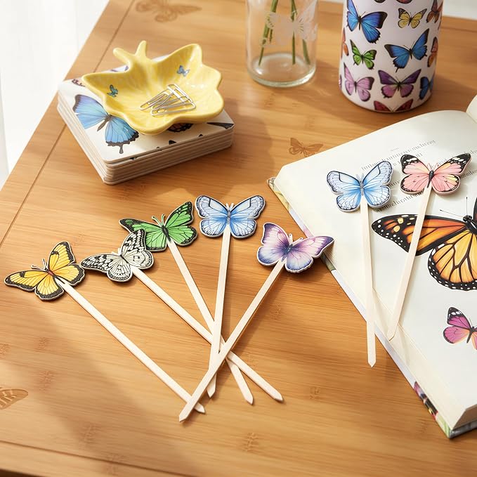 TICIAGA Butterflies Double-Sided Decorative Picks - Image 3