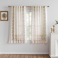 MYSKY HOME Boho Floral Curtains by MYSKYHOME