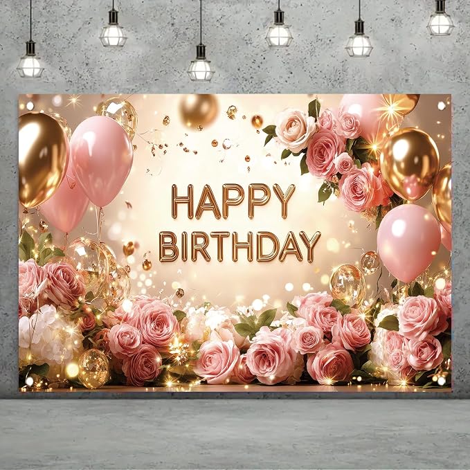 Birthday Backdrop Happy Birthday Backdrop - Image 5