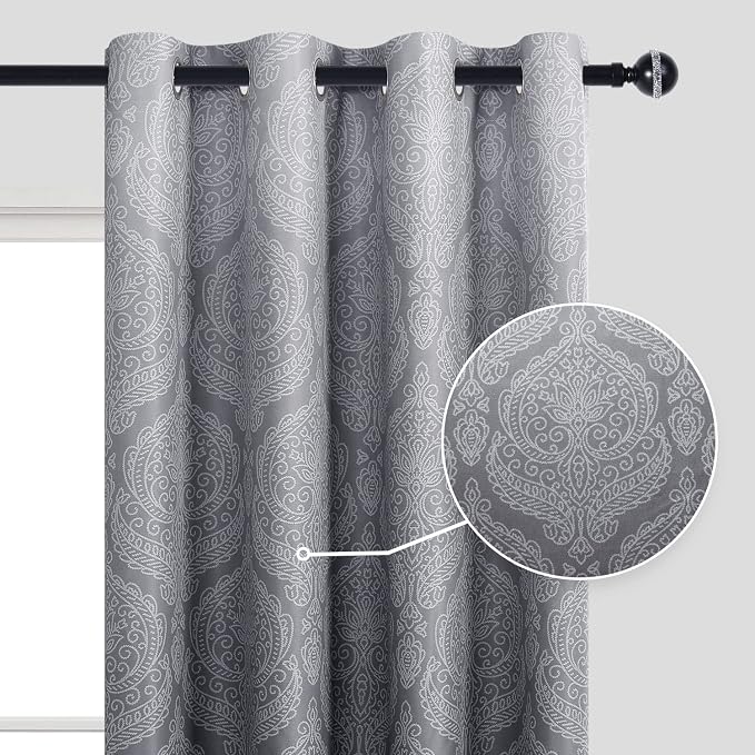DWCN Ombre Blackout Curtains for Living Room - Image 2