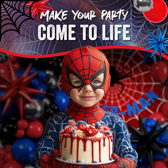ALL-IN-1 Spider Balloon Arch Kit - Image 7