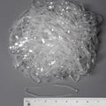Rubber Bands Long 5inx0.2in 190Pcs TPU Clear Rubber Band by Damyda
