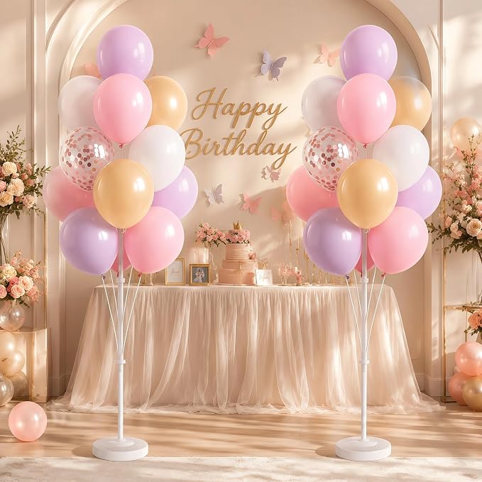10" Pastel Party Balloon Column Kit Set of 2 - Image 7
