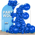 PartyWoo Royal Blue Balloons 155pcs Dark Blue Balloons Different Sizes | 18 12 by PartyWoo
