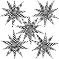 60 Pcs Star Balloons Explosion 12 Point Foil Cone Balloons Magic Balloon Large by TOTAFAM