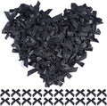 Black Mini Bows 1.57" 100PCS Small Satin Ribbon Bows by Loomeshribbonforcrafts%EF%BC%81