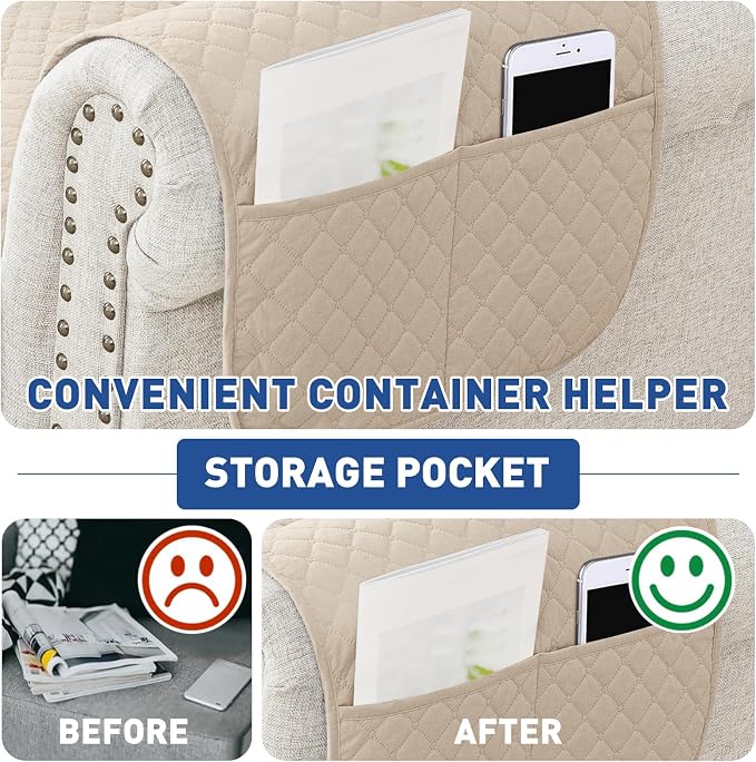 XINEAGE Loveseat Sofa Cover Waterproof Couch Covers - Image 5