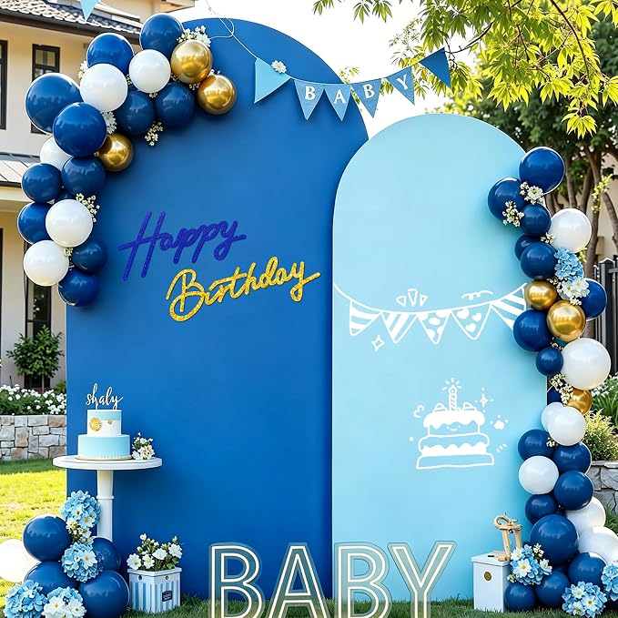 TONIFUL Happy Birthday Sign for Backdrop - Image 5