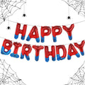 Spider Theme Happy Birthday Banner Party Decorations Balloons Letters Signs by Unknown