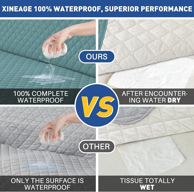 XINEAGE Waterproof Sofa Cover Couch Covers - Image 4