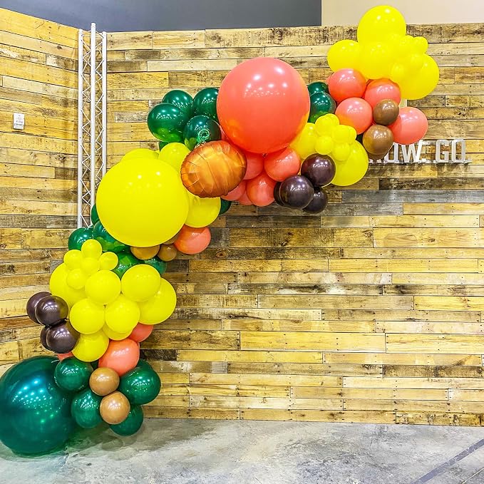 Voircoloria 66pcs Yellow Latex Party Balloons, 12inch | - Image 8