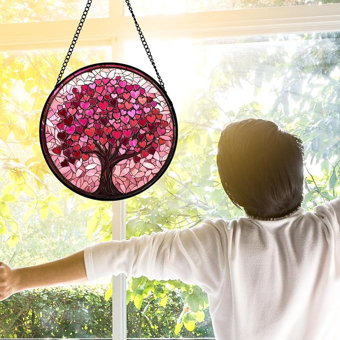 Stained Glass Window Hanging, Birthday Gifts - Image 2