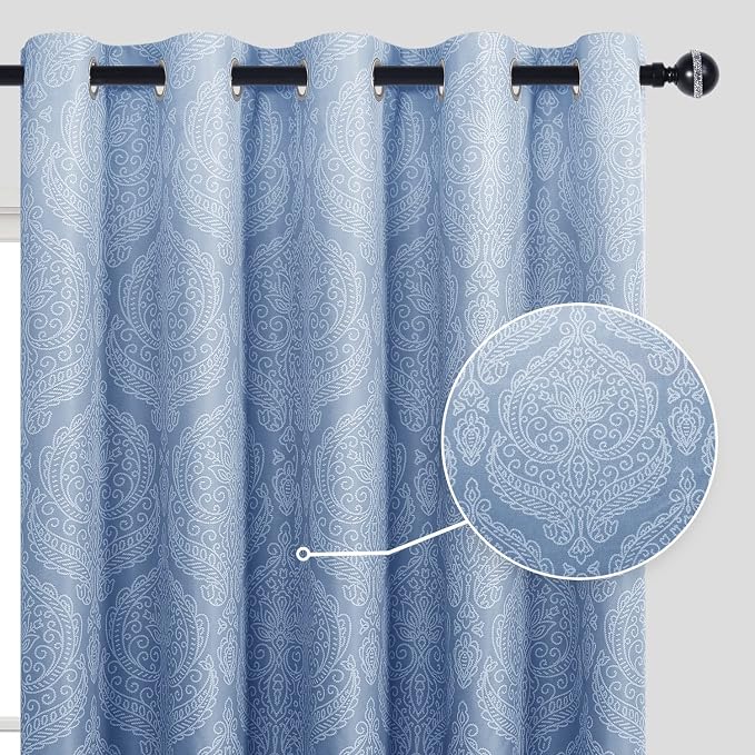 DWCN Ombre Blackout Curtains for Living Room - Image 2