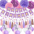 Purple Pink Birthday Party Decorations by pugkloy