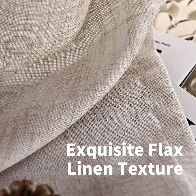 YoungsTex Natural Linen Curtains - Image 4