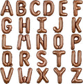 TONIFUL Brown Letter Balloons 2 Set 16 Inch A-Z Custom Alphabet Banner | 52 Pcs by TONIFUL